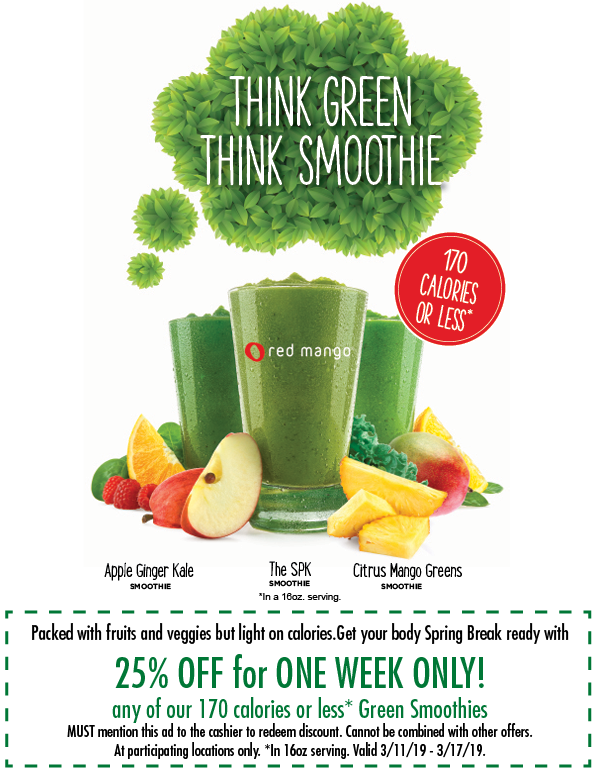 Green Smoothie Offer