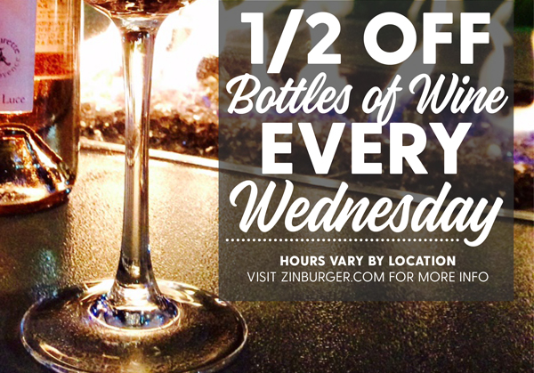 Zinburger Wine Wednesday