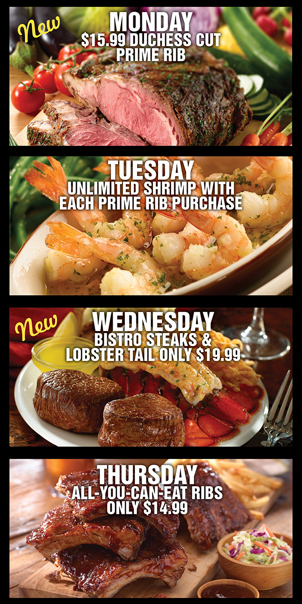 Check out our new daily specials.